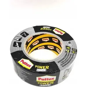 Remonta lenta Pattex Power Tape sudrabota 48 mm – izturīga pašlīmējoša lenta remontam