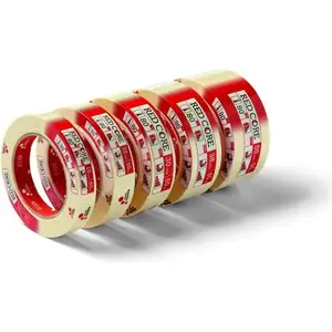 Maskēšanas lenta Schuller Red Core 5 cm x 50 m, ar adhēzijas īpašībām, modelis 45109
