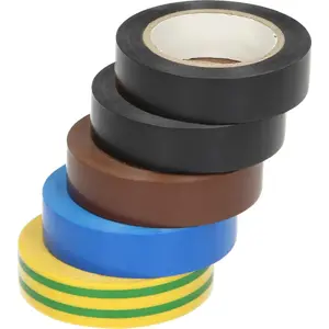 ORNO komplekts 5 lentu ruļļi 15 mm × 10 m — izolācijas un universālās lentes
