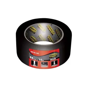 DUCT TAPE MODECO MN-05-340 — universāla melna līmplēve 48 mm × 10 m