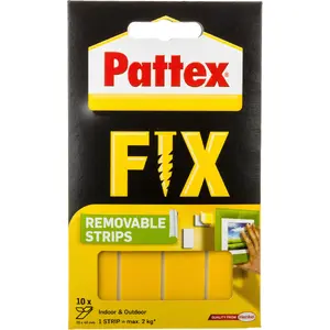 Montāžas lentas Henkel Pattex FIX noņemamas 10×40 mm x 20 mm, modelis 1483610