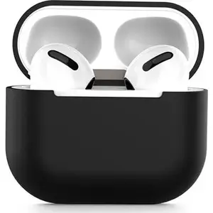 Protective case Tech-Protect Icon for AirPods 3 — black, silicone cover, model THP706BLK
