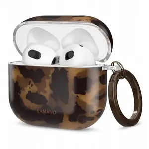 Protective case for Apple AirPods 4 by Tech-Protect — model LAMANO PANTHER