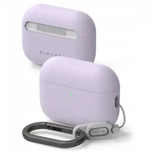 Silicone protective case for Apple AirPods Pro 3 — Ringke Light Purple