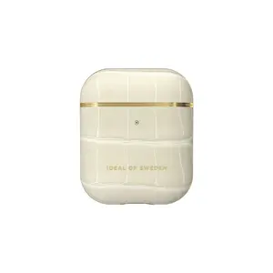 AirPods maciņš iDeal of Sweden Atelier — krēmīgi bēšs, viegls aizsargvāciņš (20 g)