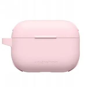 Silikona aizsargvāks Amazingthing Omni Case priekš AirPods Pro 2 — rozā