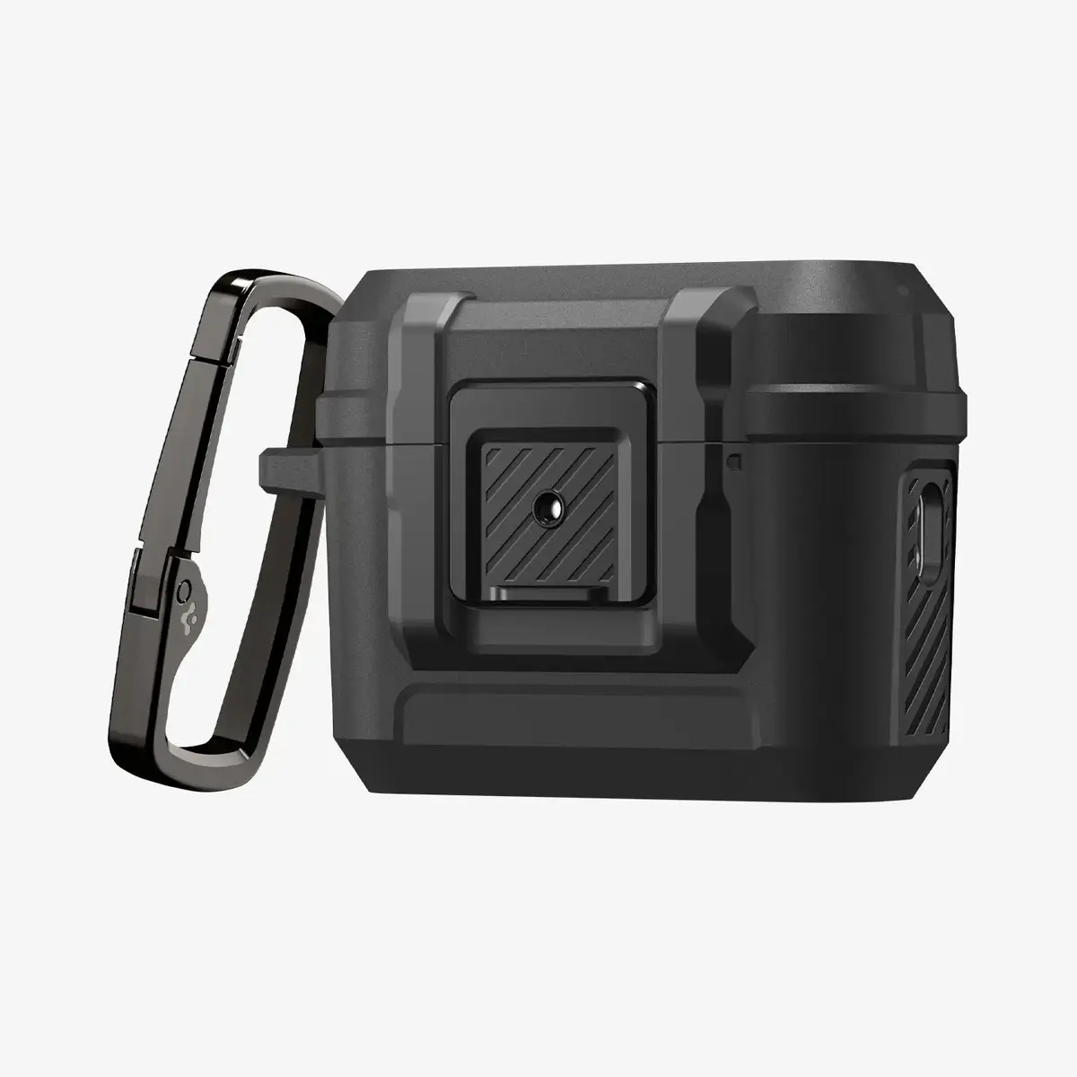 Чехол Spigen Lock Fit для AirPods Pro 3 — матовый черный Photo 2