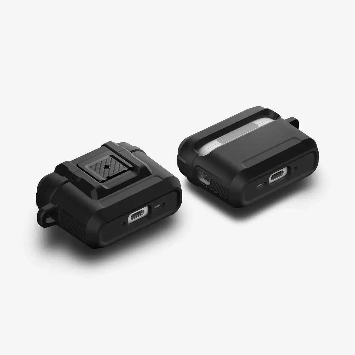 Чехол Spigen Lock Fit для AirPods Pro 3 — матовый черный Photo 8