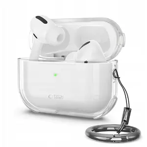 Protective case Tech-Protect Flexair Bounce for Apple AirPods Pro 3 — Clear, slim silicone cover