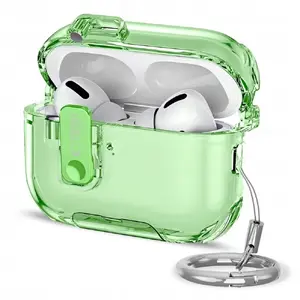 Aizsargvāciņš Tech-Protect priekš Apple AirPods Pro 3 — Bounce Pro, Matcha Green