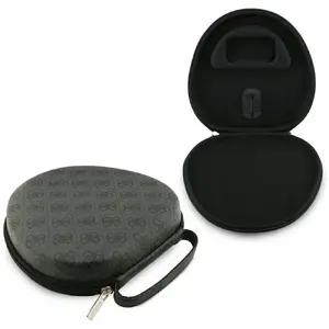 Protective earphone case GUESS Carry Box GUE5337 black – compact storage accessory