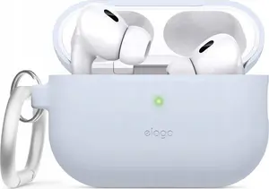 Case for headphones/headset Elago EAPP2CSC-ORHA-LBL — Silicone, Light Blue