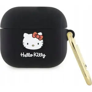 Sourcing Silicone AirPods 3 Cover HKA33DKHSK — black 3D Hello Kitty head