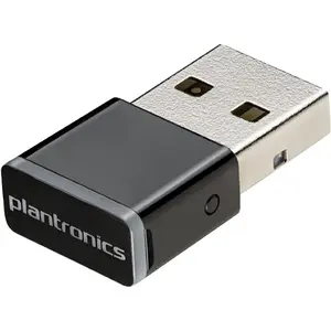 USB‑A Bluetooth‑адаптер HP Poly BT600 — беспроводной аудио/данные, чёрный