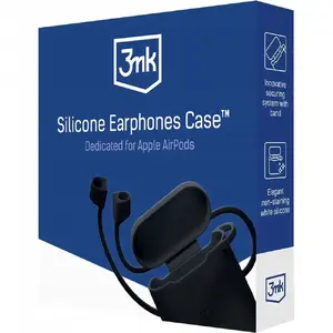 Silicone protective case for AirPods Pro 3 — No name — black