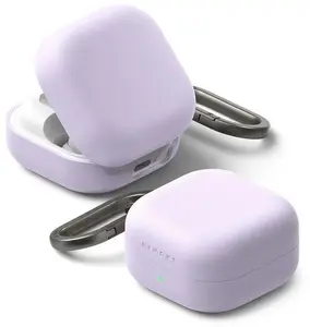 Silicone Case for Samsung Galaxy Buds 4 / 4 Pro by Ringke — Light Purple