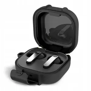 Aizsargmaciņš Slim Hook Tech-Protect priekš Samsung Galaxy Buds4 / Buds4 Pro — melns