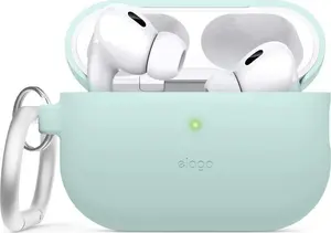 Case for headphones/headset Elago EAPP2CSC-ORHA-MT — silicone, mint colour