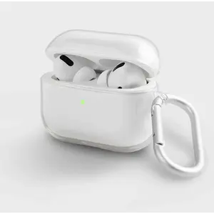 Aizsargvāciņš Uniq Glase priekš Apple AirPods Pro 2 — caurspīdīgs spīdīgs