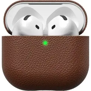 Ādas aizsargvāciņš AirPods 4. paaudzei, Class and Culture LLC — Artisan Series (dabīgs brūns)