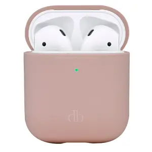 Aizsarguzvalks AirPods (2. gen.) d bramante Costa Rica — silikons, Pink Sand, 14 g