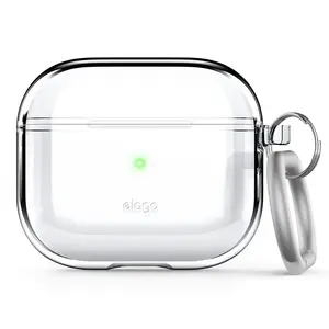 Vāciņš Elago AirPods 3 Clear — caurspīdīgs aizsargapvalks Apple AirPods 3