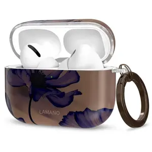 Protective case Tech-Protect for Apple AirPods Pro 3, model Lamano, Velvet Night finish