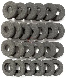 Headset Ear Cushion Donut Black Poly — pack of 25
