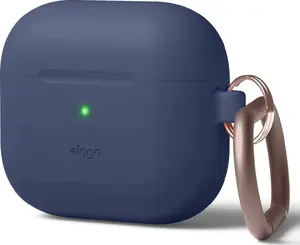 Silicone Hang Case for AirPods 3 by Elago — Indigo, Silicone Protective Case with Hang Loop