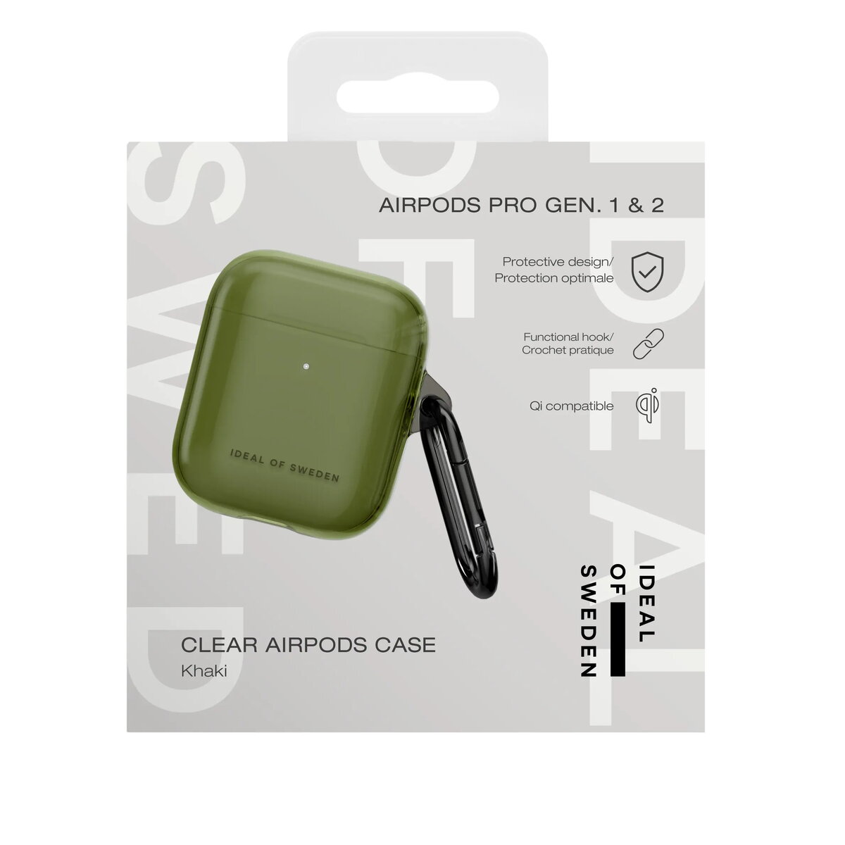 Caurspīdīgs AirPods maciņš iDeal of Sweden