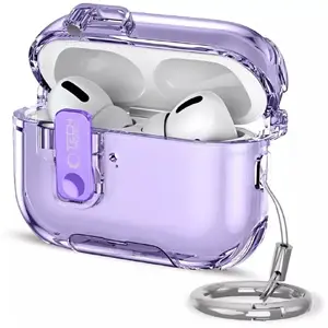 Protective Case Tech-Protect Bounce Pro for Apple AirPods Pro 3 — Lavender