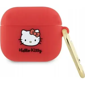 Sourcing silicone protective case for AirPods 3 — HKA33DKHSF, 3D Hello Kitty head, fuchsia