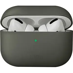 Защитный силиконовый чехол Uniq для AirPods Pro — серия Lino, серый