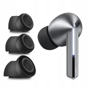 Ausu uzgaļi 3 gab. priekš Galaxy Buds 3 Pro — Tech-Protect, pelēki