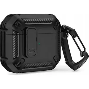 Protective case Tech-Protect X-carbo for Apple AirPods Pro (1/2) — Black