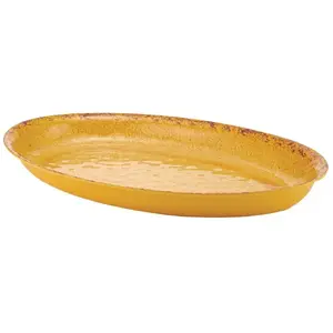 Bļoda MULTI Casablanca ovāla 2,5 L 420×280×40 mm melamīns oranža
