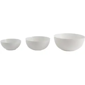 Bowls set Luminarc 3 pieces, 25 cm diameter each, model LUMI-MI-001-10