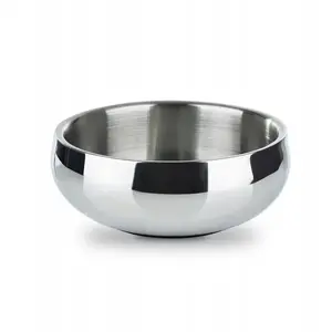 Double-wall Bowl with Non-slip Coating 22 cm 2.2 L, Lumarko