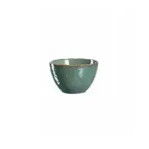 Soup bowl LEONARDO Matera 0.98 L, round ceramic, Ø 15 cm, H 100 mm, green, 1 pc