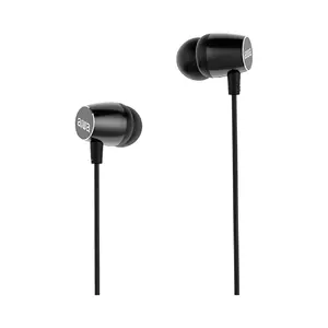 Vadu intraaurālie austiņu komplekts No name ESTM-30SL — zvaniem, mūzikai, sportam; 20–20000 Hz, kabelis 1,2 m, 13 g, melni/ sudraba