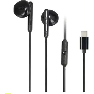 Vadu stereoklalas Awei PC-6T ar USB-C — melnas