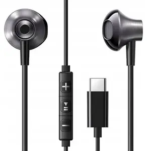 Iekšklausu UGREEN EP106 ar USB‑C savienotāju (melnas)