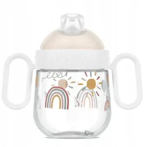 Детский непроливающийся поильник Mepal Mio Sunshine & Rainbow 200 мл