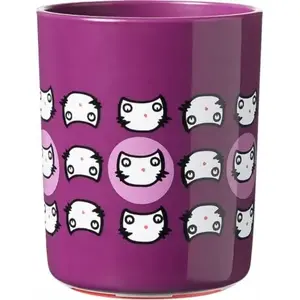 Tommee Tippee Super Cup 190 ml neizliešanas dzeramais krūzīte, 6+ mēn., violets