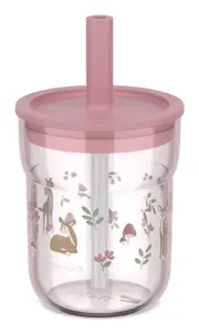 Mepal Mio Straw Cup 250 ml Pink for 12 months and older
