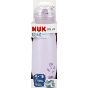 Bērnu krūzīte Nuk 500 ml Mini-Me 12M violeta (modelis 10255691F)