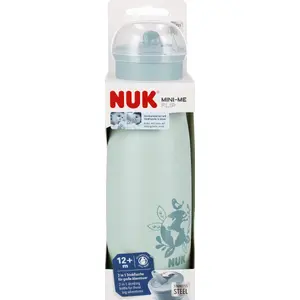 Bērnu krūzīte Nuk Mini‑Me 500 ml ar pretizliešanas ierīci, 12+ mēn (MPN 10255691Z)