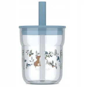 Bērnu glāze ar salmiņu Mepal Mio 250 ml Forest Friends