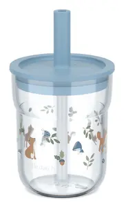 Mepal Straw cup Forest Friends 250 ml Blue for children from 12 months