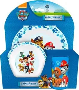 Brokastu komplekts Mga Paw Patrol modelis 04-15308-20-11 — bērnu trauki, zils, vienā izmērā